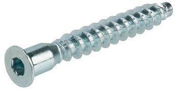 Confirmat Screw D10x50mm D5.4mm SW4 Steel Glv 264.43.194
