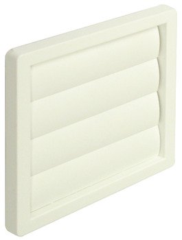 Manrose 150mm Grav Flap Wall Grille Wht 565.30.835