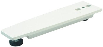 Ropox Supporting Foot Steel Wht Paint 300mm 506.16.731
