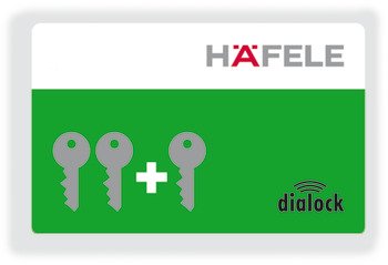 Dialock MiCls PK Program Key Card Wht 917.64.010