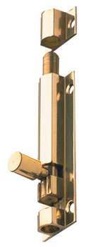 Barrel Bolt Straight 25x100mm Brass SNP 911.62.590