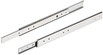 2026 BB Drawer Runner 2-Way Sgl 50kg 350mm Bright Zinc Plated 420.45.935