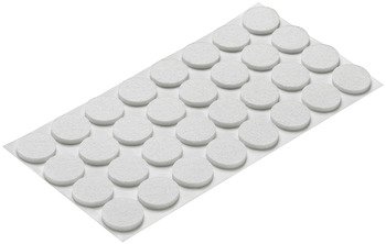 Felt Guide D20mm Self Adh White 650.06.703