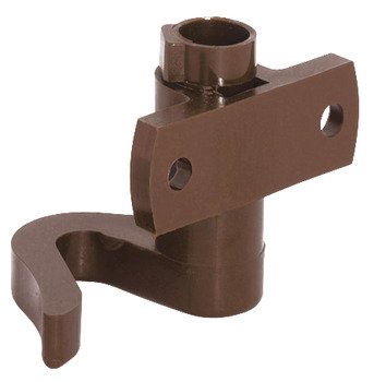 PushButton Esp Lock BS25mm One Plastic Brw 225.24.120