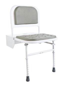 Nyma Doc M Shwr Seat+Legs Aluminium Wht/Grey 980.77.635