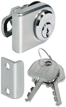 Glass Door Cyl Lever Lock A Dif MNP 233.33.600