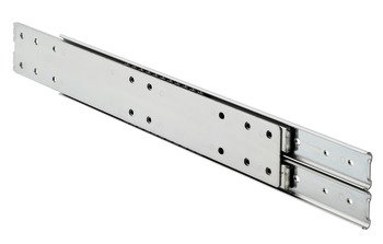 6026 BB Drawer Runner 2-Way Sgl 90kg 400mm Bright Zinc Plated 420.45.903
