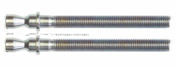 M8x95mm B2B Fixings Steel Set - Timber Drs