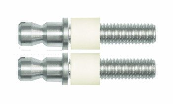 M8x50mm B2B Fixings Steel Set - Glass Drs