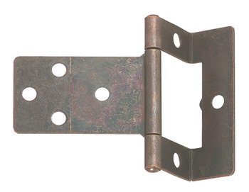 Cranked Flush Hinge 50mm Steel ZP 351.96.910
