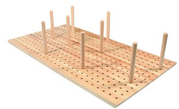 Dp Drawer Plt Stack Ins 09 Peg 600mm Beech 556.98.392