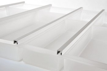 Cuisio Cut Tray 423/600mm Plastic/Aluminium Wht 556.24.611