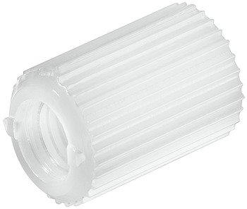Sleeve Ribbed M6 D10x18mm Plastic Wht 262.76.700