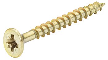 Spax Screw Ful Countersunk PZ1 D3.0x16mm Yellow Zinc 018.01.054
