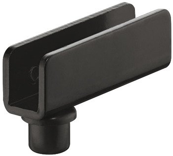110D Simplex Glass Door Hinge Steel/Plastic Black 361.42.300