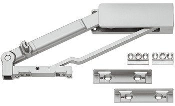 Door Open Mech SC 450mm 16kg Steel Aluminium Col 407.32.906