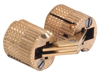 Zysa Hinge 180D Drilling D14mm M.Brass 341.13.507