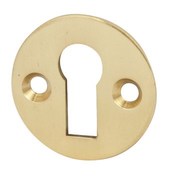 Escutcheon D33mm Plain Std KW Brass Polished Brass 901.51.091