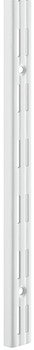 Supp Chnl Dbl Slot 1995mm PC Steel White