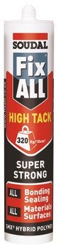 Soudal FixAll Hi-Tk Sealant 290ml Wht 003.50.230