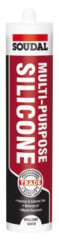 Soudal Multi-Purpose Silicone 270ml Clr 003.51.161