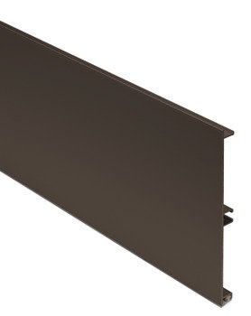 Plinth Panel 145x3000mm Anodised Brz 713.35.101