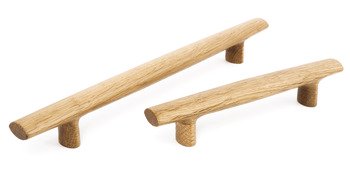 Venus Pull Handle Oak Lacq 224mm Fixing Centres 193.18.431
