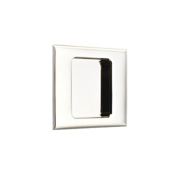 Flush Pull Handle Thick 76x76mm Brass SN 901.03.476