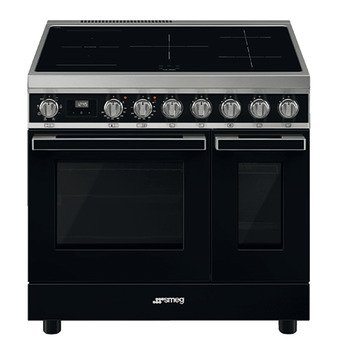 Smeg Por CPF92IMBL Range Ckr Ind Black 536.74.731