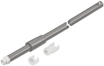 MXP Round Rail Set 500mm Grey/Silver 553.59.905