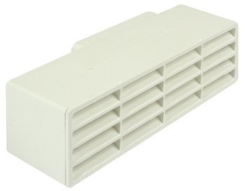 Manrose 204x60mm Airbrick Adapter PVC Wht 565.30.836