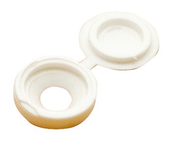 Cover Caps D12.6mm Hinged for Screws Wht 045.40.014