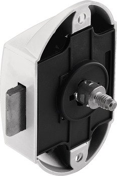 PushButton Lock BS25mm Plastic White 211.63.702