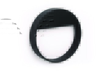 Bau Handle Zinc Alloy Matte Black D90x17mm