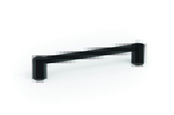 Fusion Pull Handle Zinc Alloy Matte Black 160mm Fixing Centres