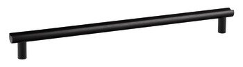 Moon Pull Handle Aluminium Brsh Black 320mm Fixing Centres 100.00.885