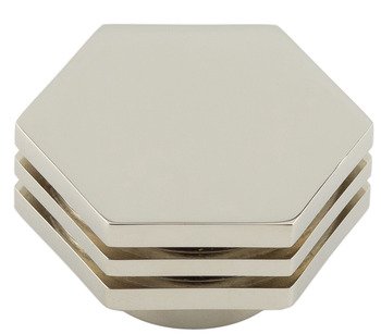 Nile Knob Brs Polished Nickel D40x25mm 100.02.810