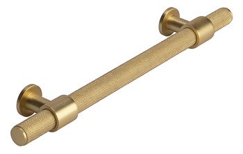 Harlington Pull Handle Steel Sat Brs 160mm Fixing Centres 101.21.011