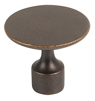 Floid Knob Zinc Alloy Antique Brass D35x30mm 106.60.306