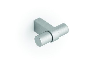 Torre T Knob Aluminium Steel Steel Eff 52x45x20mm 111.75.609