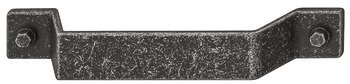 Factory D Handle Zinc Alloy Iron Eff 160mm Fixing Centres