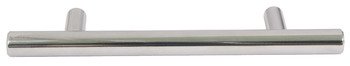 Alice Bar Handle Steel Polished Chrome D12mm 96mm Fixing Centres