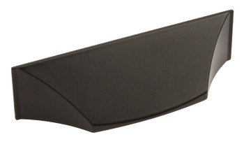 Augusta Cup Handle Zinc Alloy Matte Black 96mm Fixing Centres 118.68.804