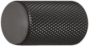 Graf Knob Aluminium Matte Black D17x28mm 132.19.211