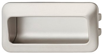 Avebury Inset Handle Zinc Alloy M.Nickel 96mm Fixing Centres 155.00.540