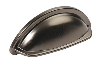 Ariel Cup Handle Zinc Alloy Pewter Effect 76mm Fixing Centres 166.11.905