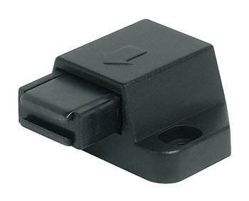 Magnetic Pressure Catch 1.8kg Sgl Plastic Black 245.67.310