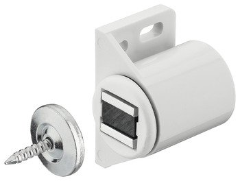 Magnetic Catch 3.0kg SF Steel/Plastic White 246.09.730