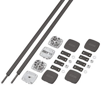 Planofit Straight System Set 2650mm Black 407.90.203