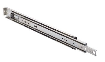9301 BB Drawer Runner HD Full 218kg 1118mm Bright Zinc Plated 422.10.194
